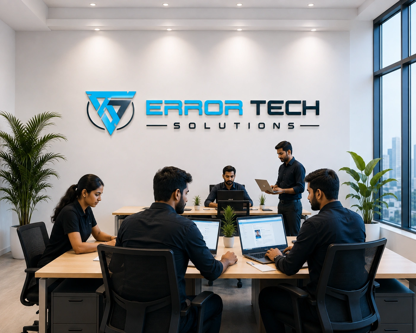 Error Tech Solutions team at work