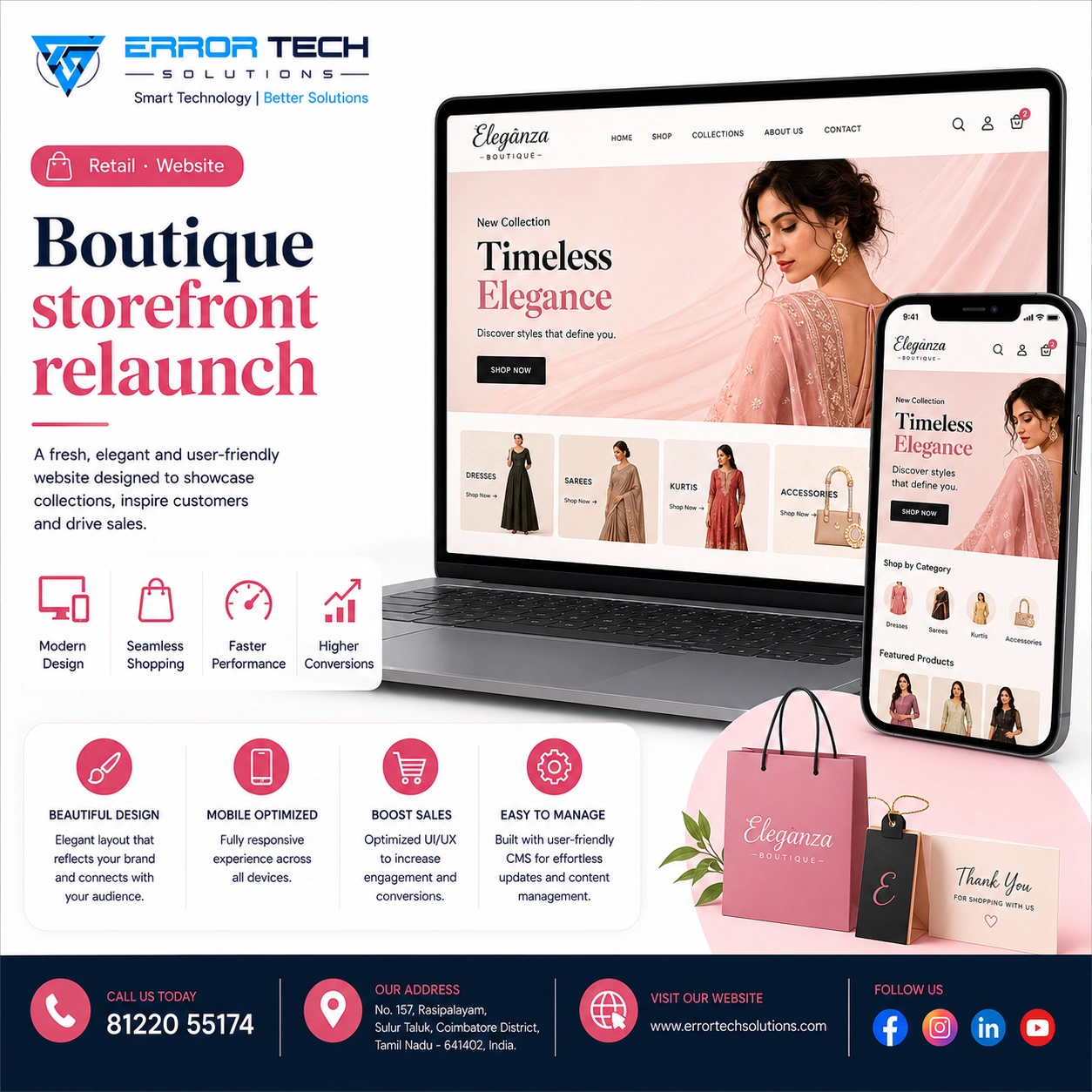 Retail website project